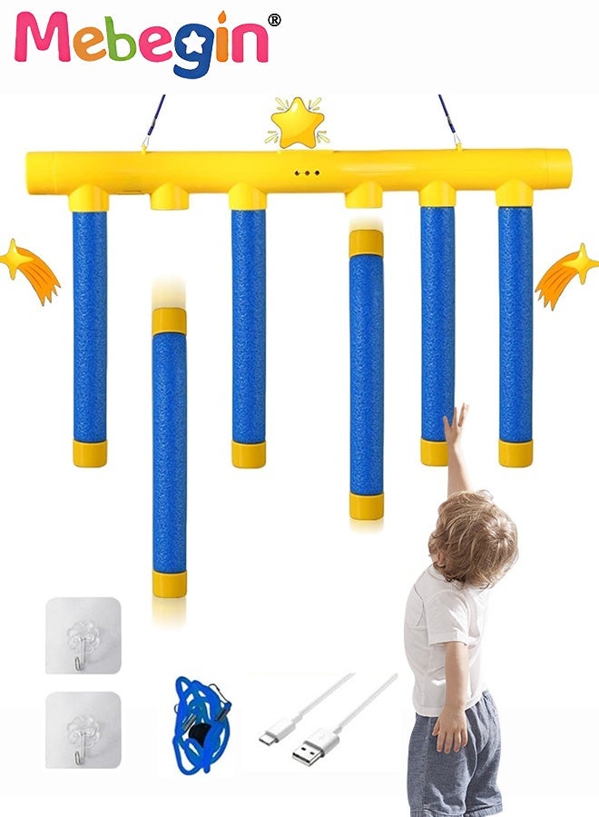 MEBEGIN Falling Sticks Catching Toy with 3 Speed Modes and Music, Fun Catching Sticks Game Set, Grabbing Stick Machine, Kids Reaction Training Game, Interactive Games and Toys, Children's Sensory Integration Training Device, Parent-Child Interactive Game - Image 1